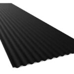 Chapa Ondulada Asfáltica Negra 0.93 X 2m